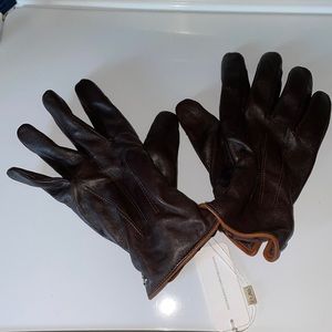 Elma lambskin leather touchscreen compatible gloves size 9.5